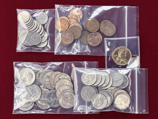 【アメリカ】コインセット 5種詰め合わせ［C-0000808］