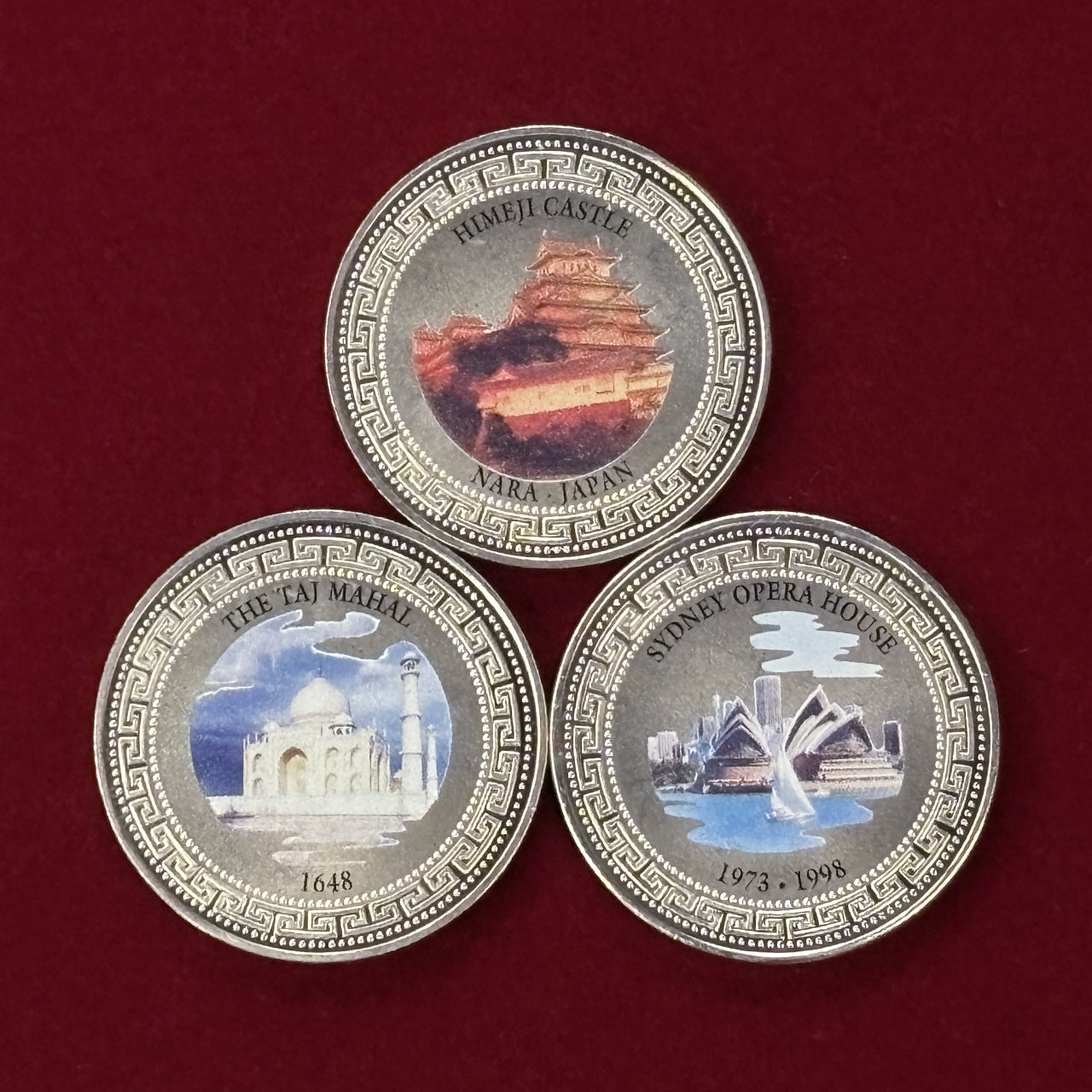 Trade Dollar Medal Building Series Proof Set of 3 1998 [C-0000813]