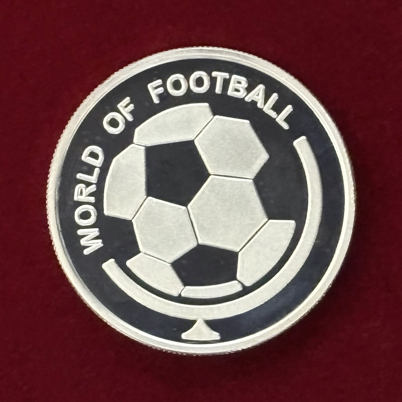 Price Reduced [Uganda] FIFA World Cup Korea/Japan Soccer Ball, 1,000 Shillings, Proof, 2002 [C-0000822]