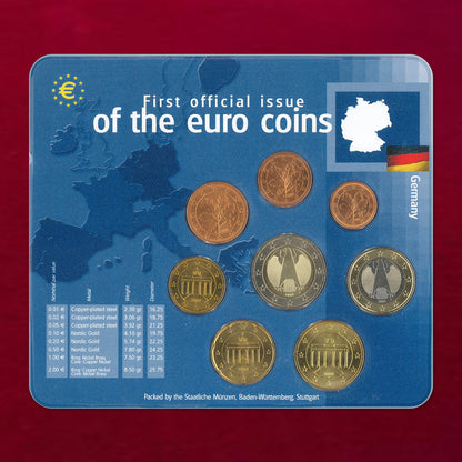 [Greece] Euro Coin Set of 8 2002 [C-0000239]