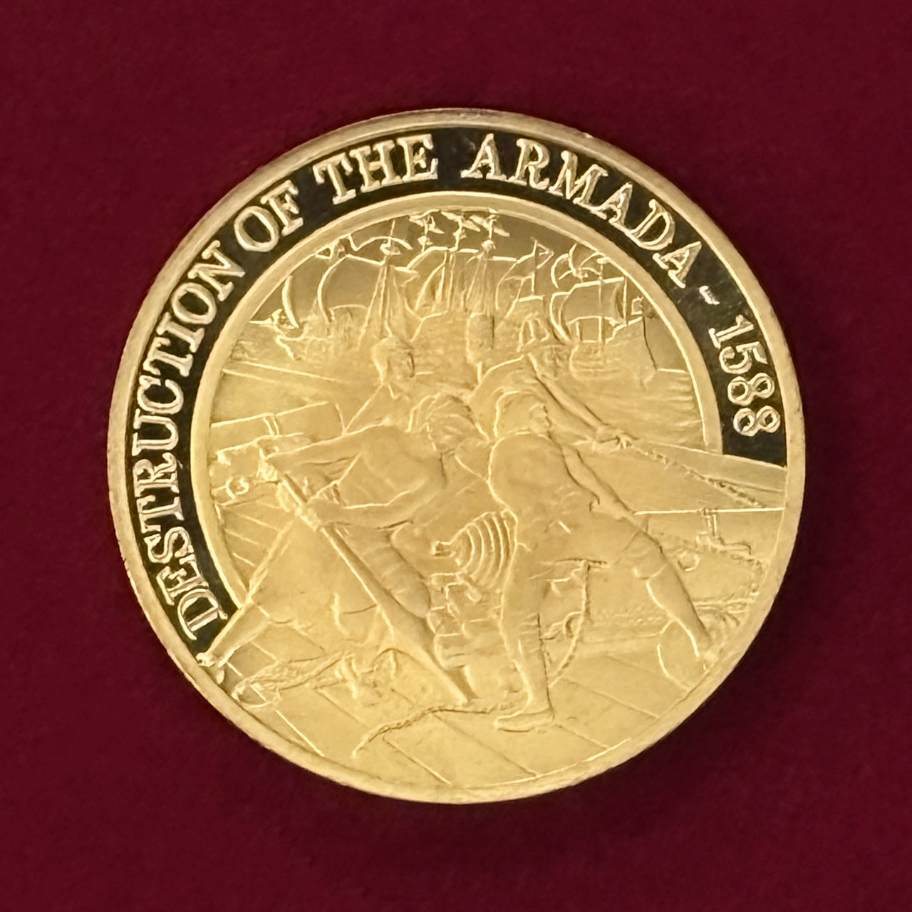 [British] Battle of the Armada 400th Anniversary Medal 1988 [C-0000838]