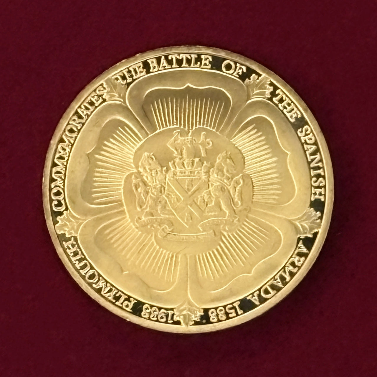 [British] Battle of the Armada 400th Anniversary Medal 1988 [C-0000838]