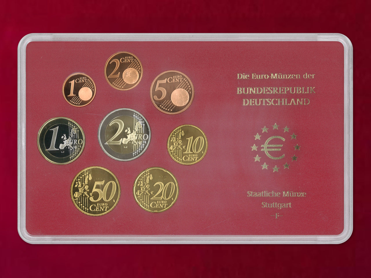 [Germany] Proof Set of 8, 2002 [C-0000842]