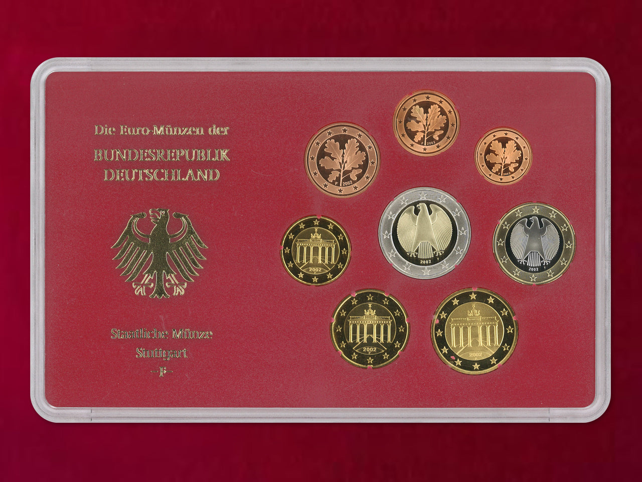 [Germany] Proof Set of 8, 2002 [C-0000842]