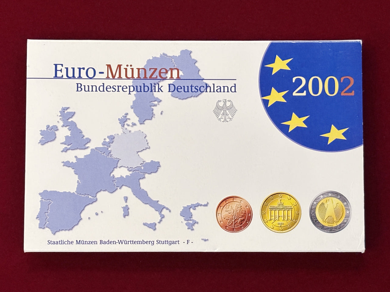 [Germany] Proof Set of 8, 2002 [C-0000842]