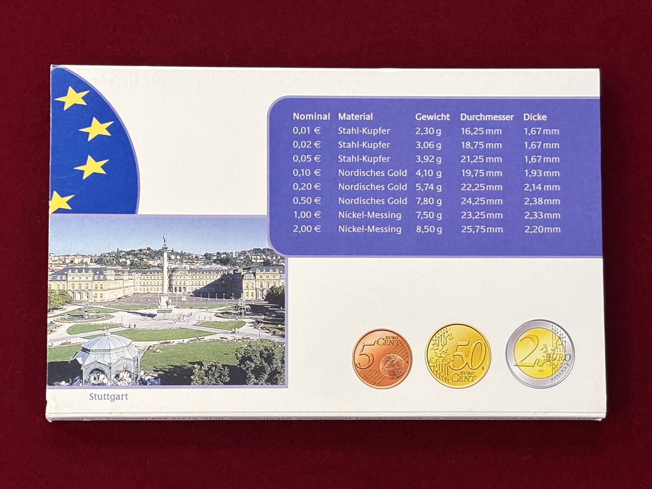 [Germany] Proof Set of 8, 2002 [C-0000842]