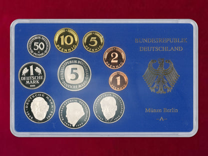 [Germany] Proof Set, 8 sheets, 5 types (total 40 sheets), 2001 [C-0000843]