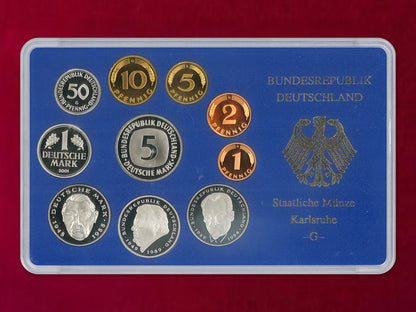 [Germany] Proof Set, 8 sheets, 5 types (total 40 sheets), 2001 [C-0000843]