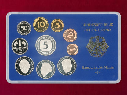 [Germany] Proof Set, 8 sheets, 5 types (total 40 sheets), 2001 [C-0000843]