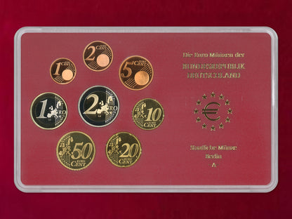 [Germany] Proof Set, 8 sheets, 5 types (total 40 sheets), 2003 [C-0000844]