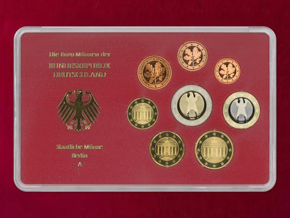 [Germany] Proof Set, 8 sheets, 5 types (total 40 sheets), 2003 [C-0000844]