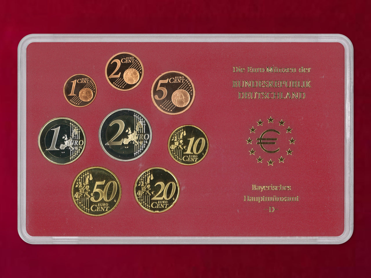 [Germany] Proof Set, 8 sheets, 5 types (total 40 sheets), 2003 [C-0000844]