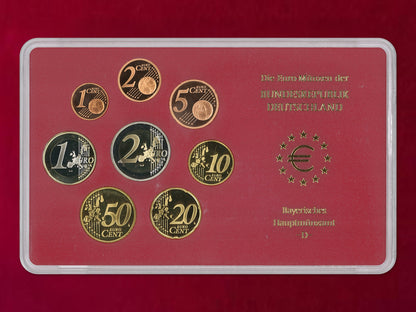 [Germany] Proof Set, 8 sheets, 5 types (total 40 sheets), 2003 [C-0000844]