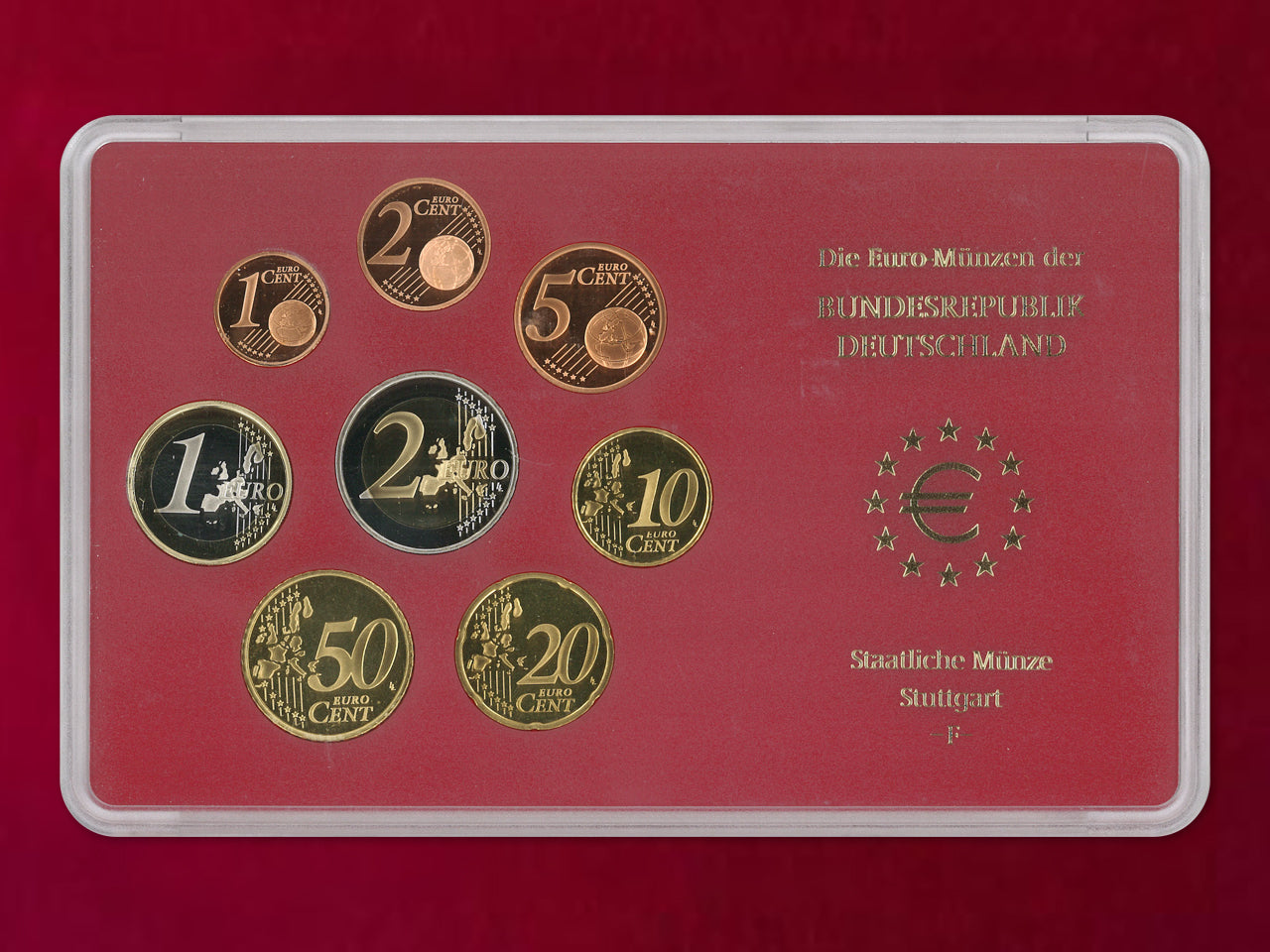 [Germany] Proof Set, 8 sheets, 5 types (total 40 sheets), 2003 [C-0000844]
