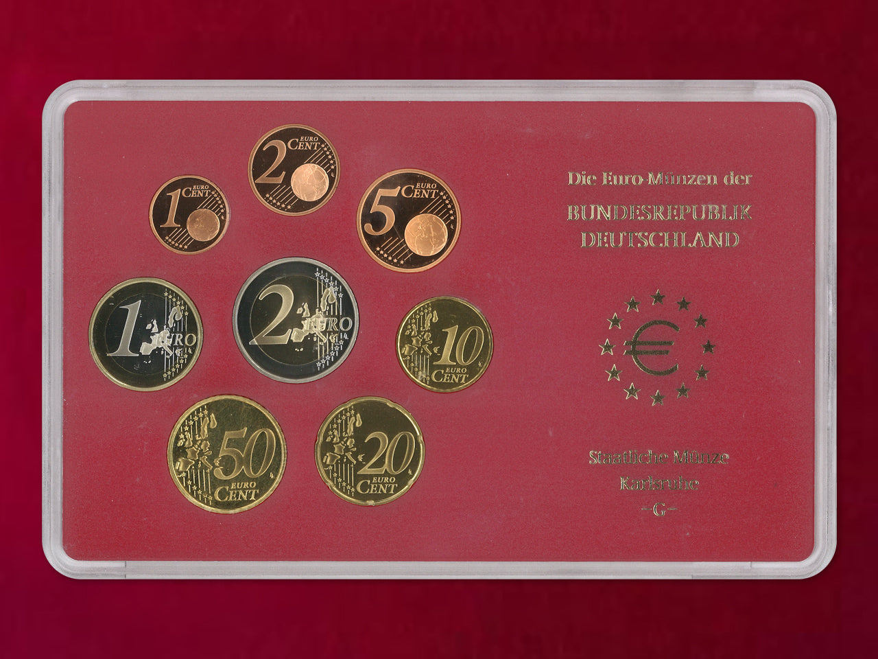 [Germany] Proof Set, 8 sheets, 5 types (total 40 sheets), 2003 [C-0000844]