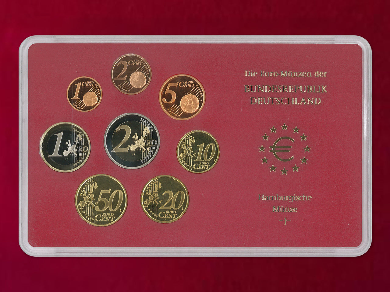 [Germany] Proof Set, 8 sheets, 5 types (total 40 sheets), 2003 [C-0000844]