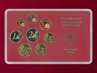 [Germany] Proof Set, 8 sheets, 5 types (total 40 sheets), 2003 [C-0000844]