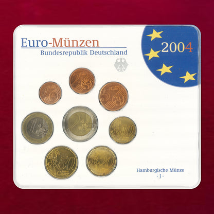 [Germany] Mint Set, 8-piece set, 5 types (total 40 pieces), 2004 [C-0000845]