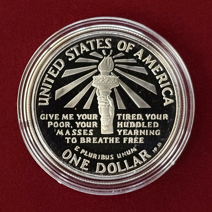 [USA] Statue of Liberty Coin Set (2 Coins) 1986 [C-0000851]