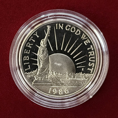[USA] Statue of Liberty Coin Set (2 Coins) 1986 [C-0000851]