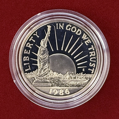 [USA] Statue of Liberty 100th Anniversary Half Dollar Cupronickel Coin 1986 [C-0000855]