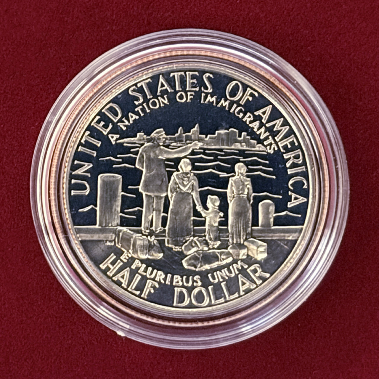 [USA] Statue of Liberty 100th Anniversary Half Dollar Cupronickel Coin 1986 [C-0000855]