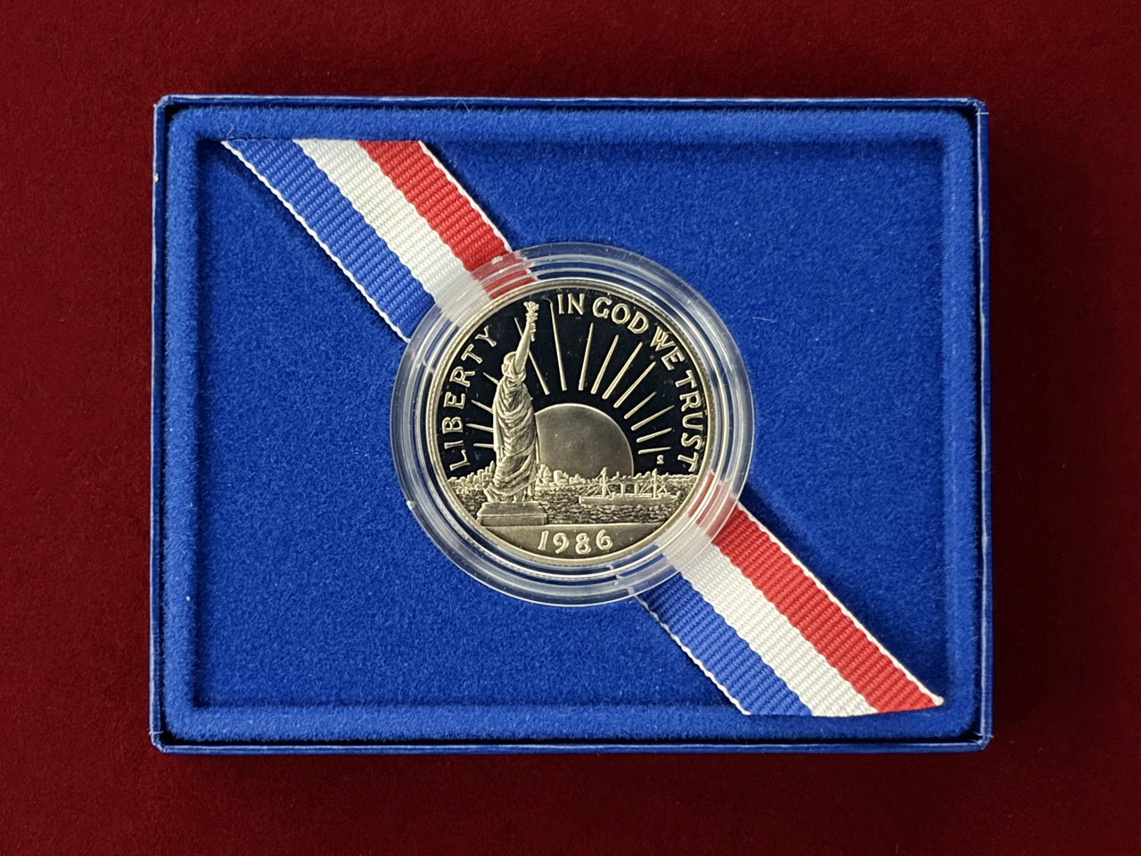 [USA] Statue of Liberty 100th Anniversary Half Dollar Cupronickel Coin 1986 [C-0000855]