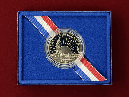 [USA] Statue of Liberty 100th Anniversary Half Dollar Cupronickel Coin 1986 [C-0000855]