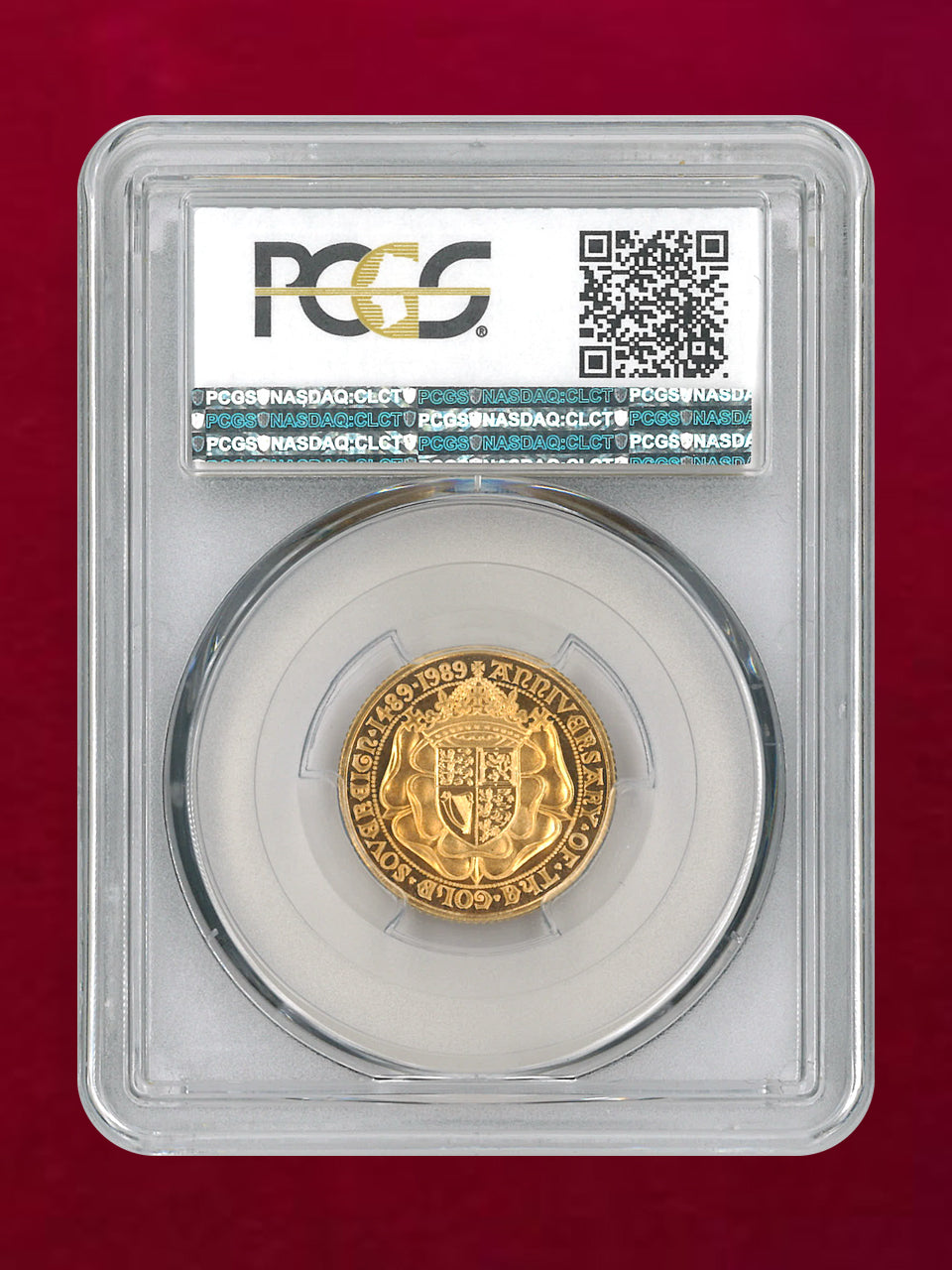 【イギリス】ソブリン金貨誕生500周年記念 プルーフセット 金貨4枚組 1989 PCGS［C-0000872］