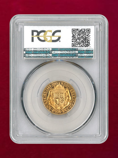 【イギリス】ソブリン金貨誕生500周年記念 プルーフセット 金貨4枚組 1989 PCGS［C-0000872］