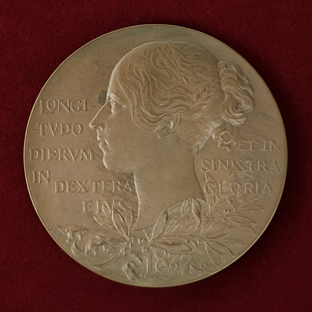 【イギリス】ヴィクトリア女王即位60周年記念 ブロンズ製メダル 1897［C-0000884］