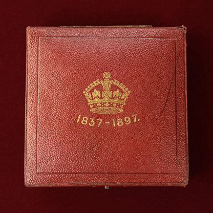 【イギリス】ヴィクトリア女王即位60周年記念 ブロンズ製メダル 1897［C-0000884］