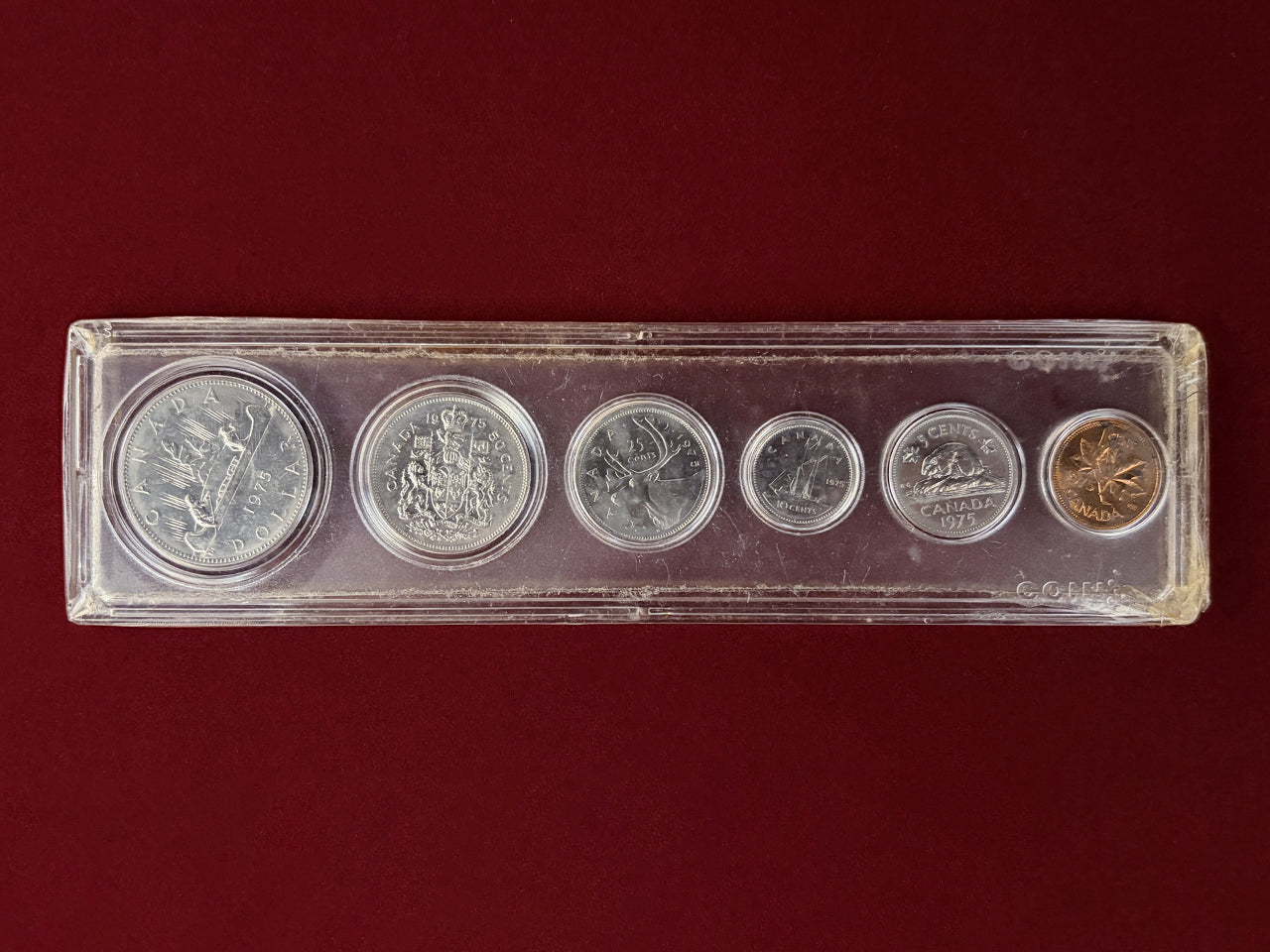 カナダ】コインセット 6枚組 1975［C-0000886］ – ワールドコインズ
