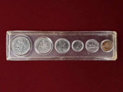 【カナダ】コインセット 6枚組 1975［C-0000886］