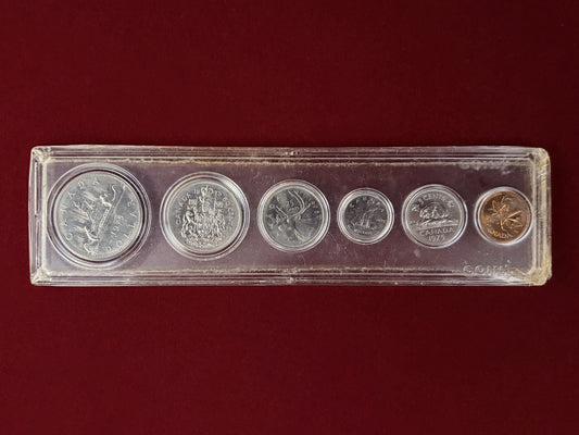 【カナダ】コインセット 6枚組 1975［C-0000886］