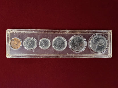 【カナダ】コインセット 6枚組 1975［C-0000886］