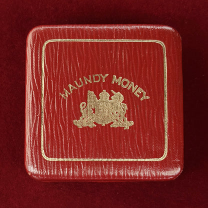 【イギリス】マウンディセット 銀貨4枚組 1957［C-0000887］