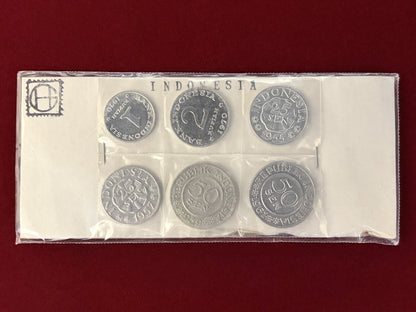 【インドネシア】コインセット 6枚組［C-0000893］