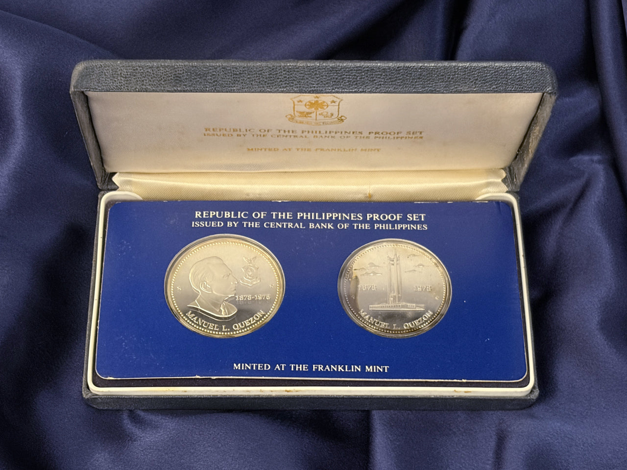 【フィリピン】プルーフセット 銀貨2枚組 1978［C-0000895］