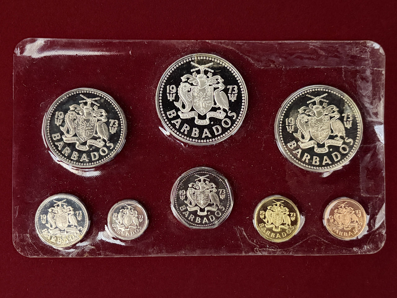 [Barbados] Proof Set of 8 1973 [C-0000266]