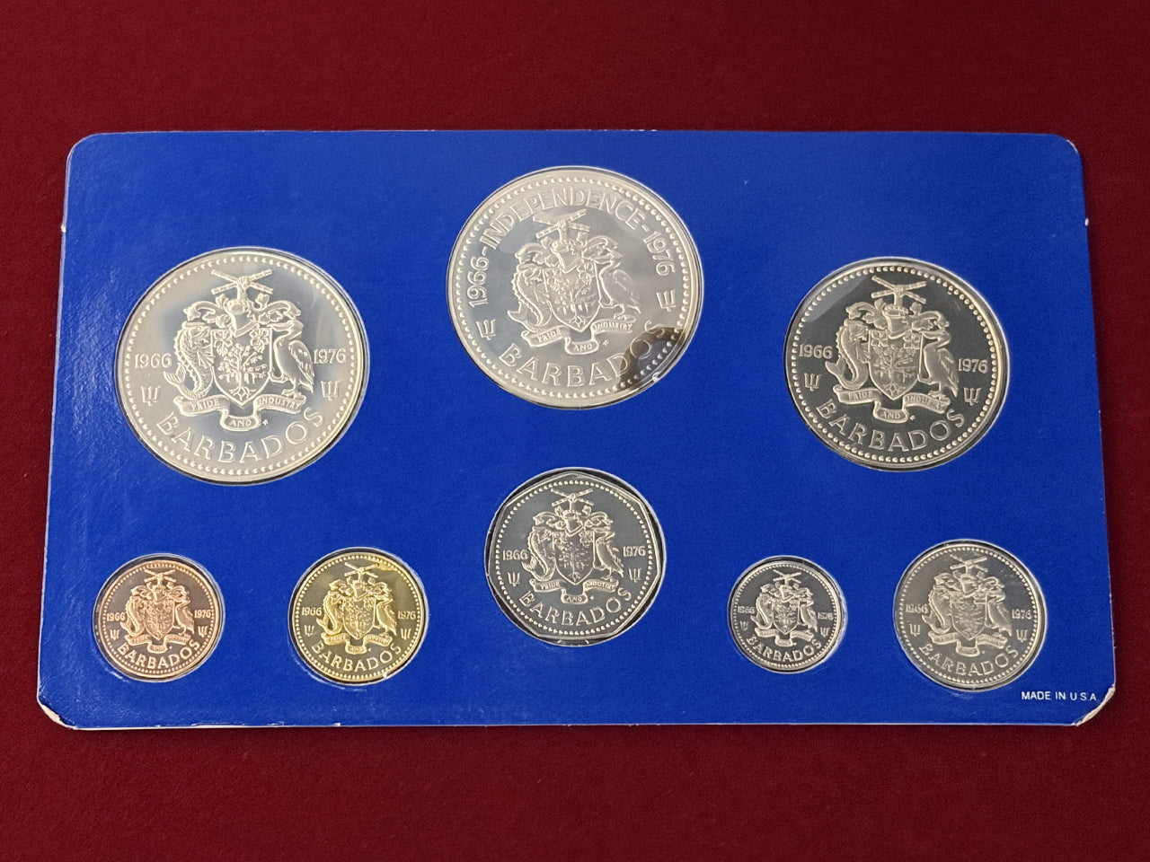 [Barbados] Proof Set of 8 1973 [C-0000266]