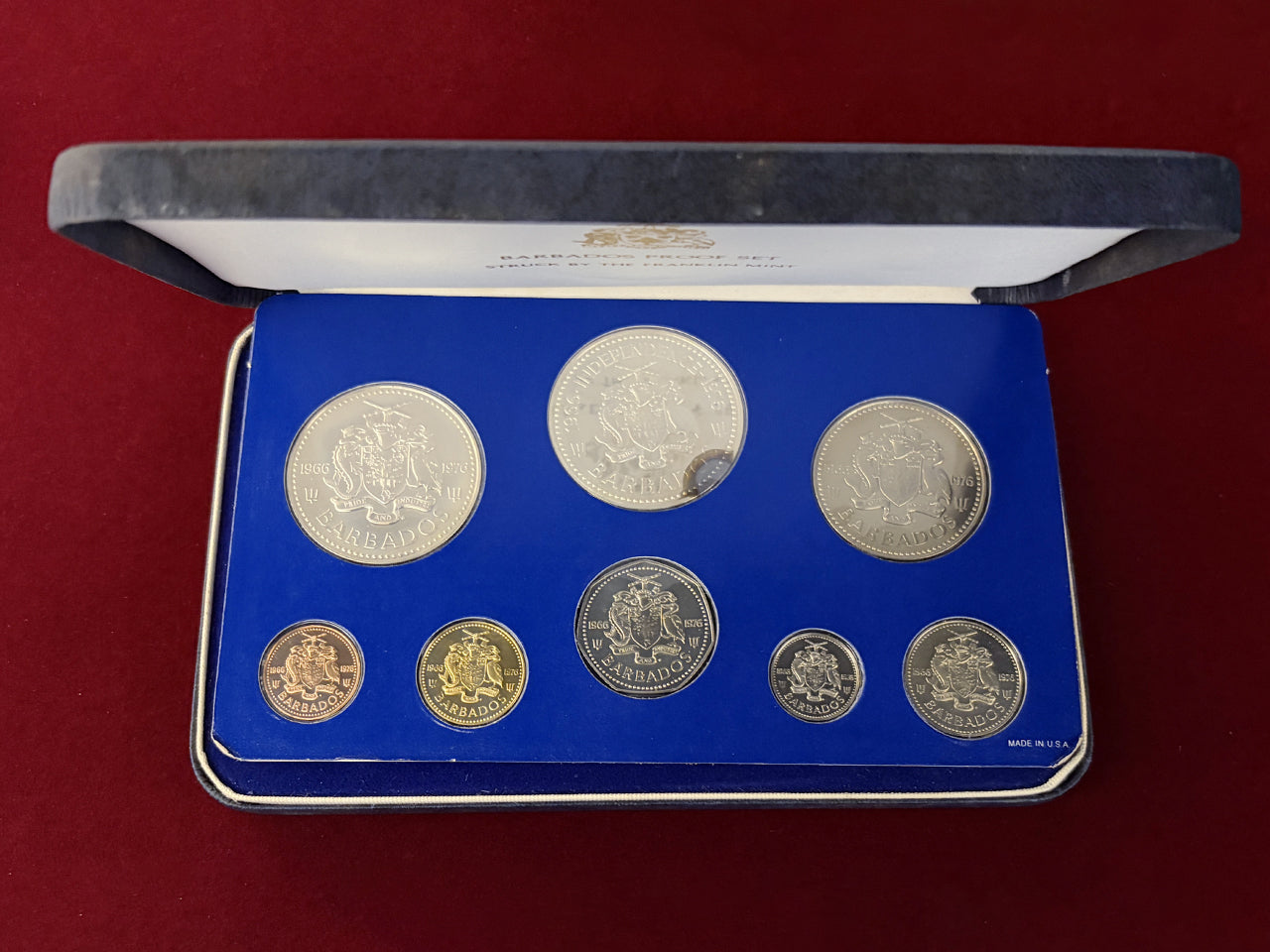 [Barbados] Proof Set of 8 1973 [C-0000266]