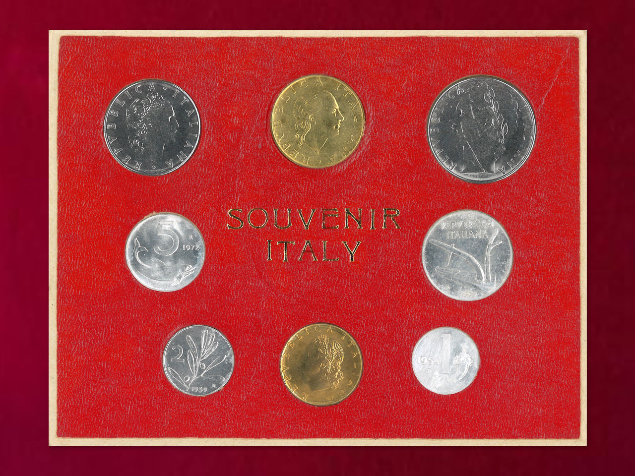 【イタリア】コインセット 8枚組［C-0000906］