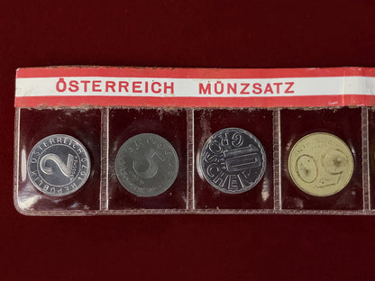 【オーストリア】コインセット 7枚組［C-0000908］