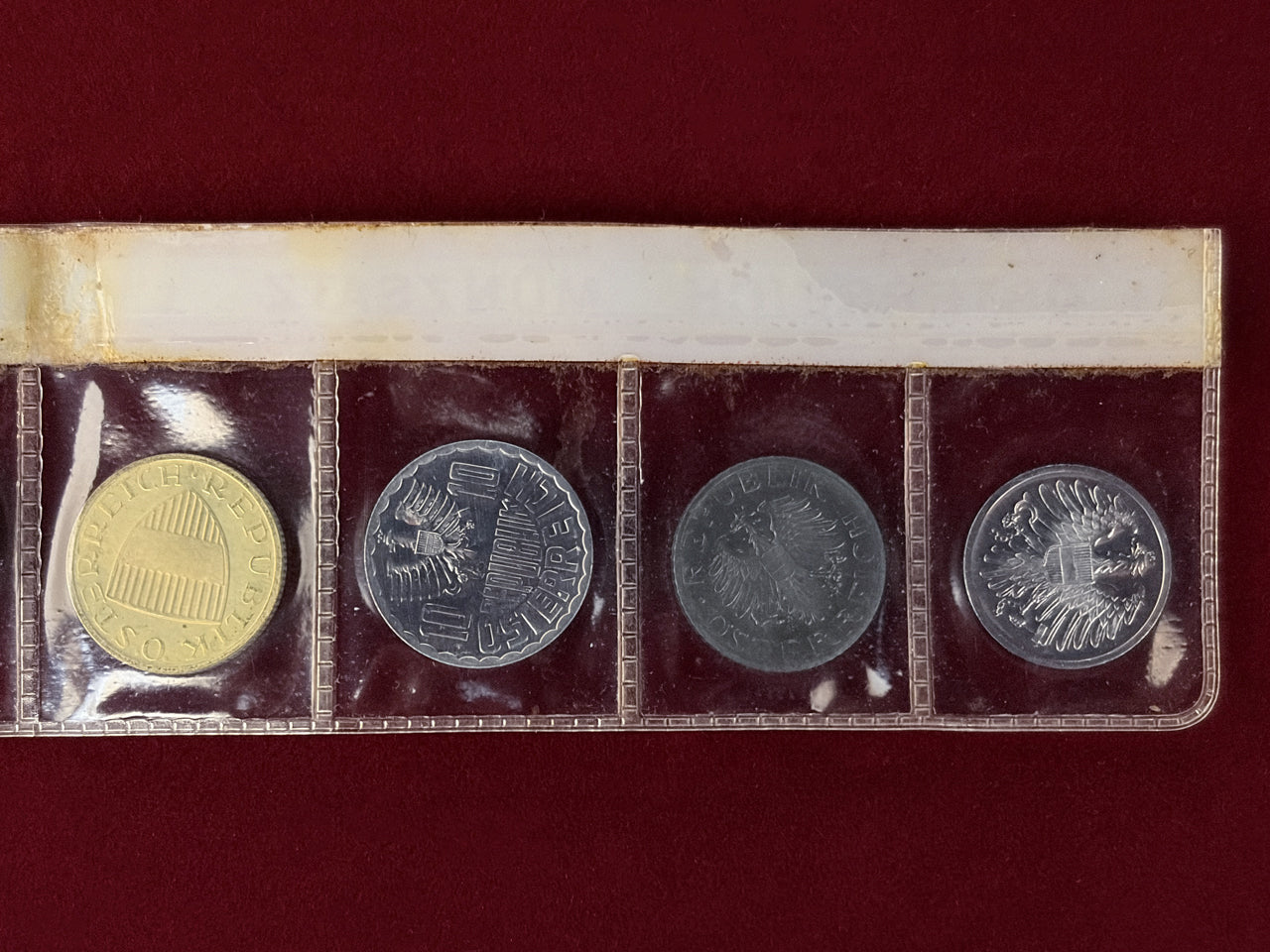 【オーストリア】コインセット 7枚組［C-0000908］