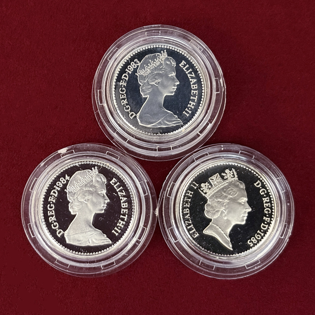 【イギリス】シルバーコインセット 6枚組［C-0000916］