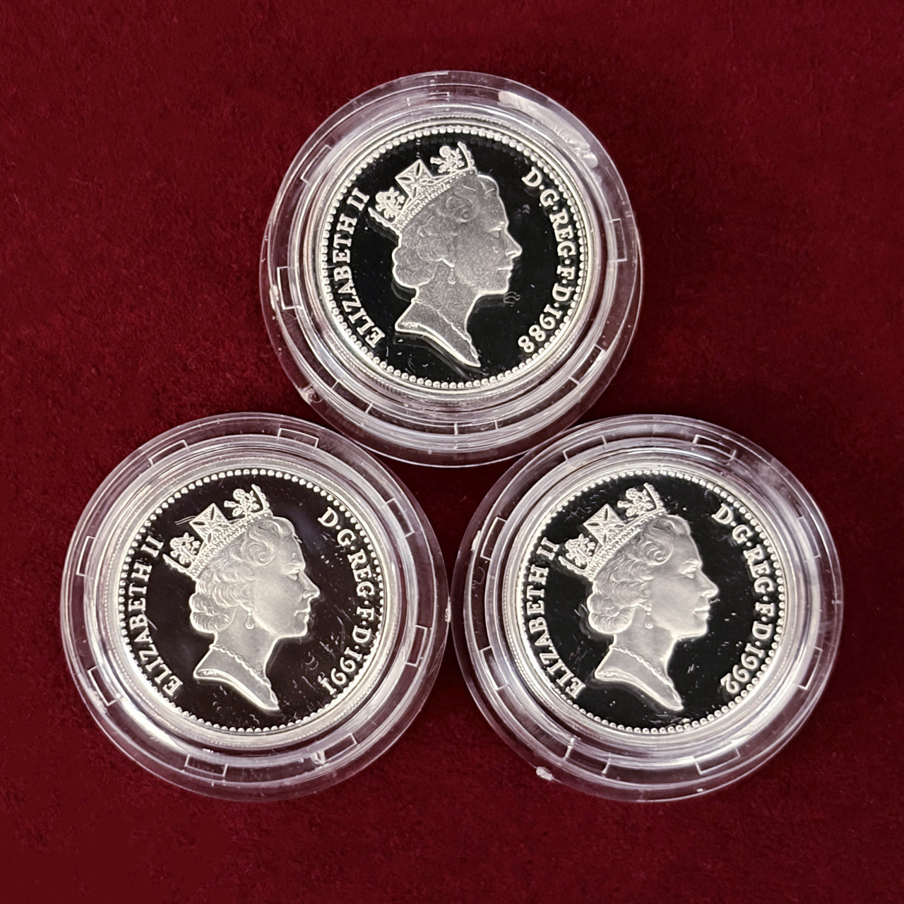 【イギリス】シルバーコインセット 6枚組［C-0000916］