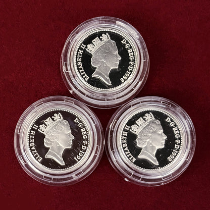 【イギリス】シルバーコインセット 6枚組［C-0000916］