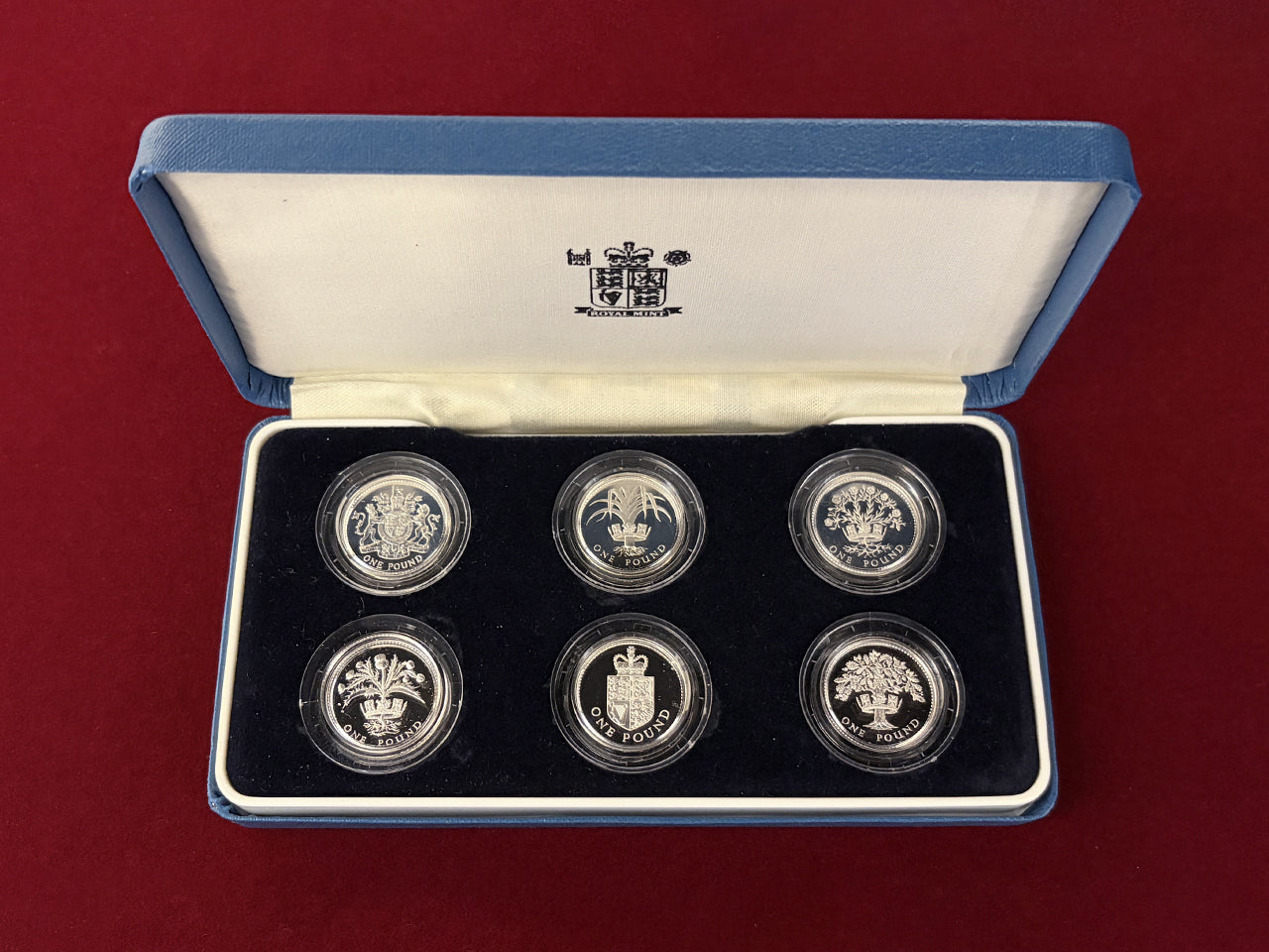 【イギリス】シルバーコインセット 6枚組［C-0000916］