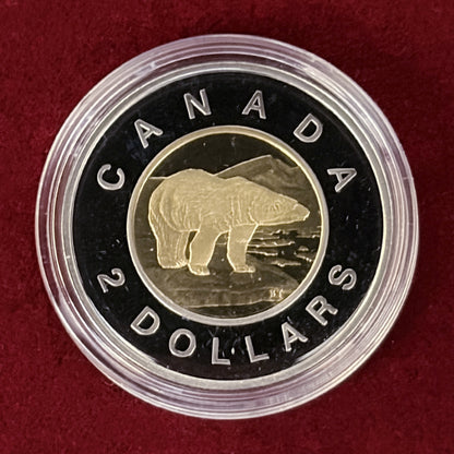 【カナダ】2ドル バイメタル貨 1996［C-0000917］